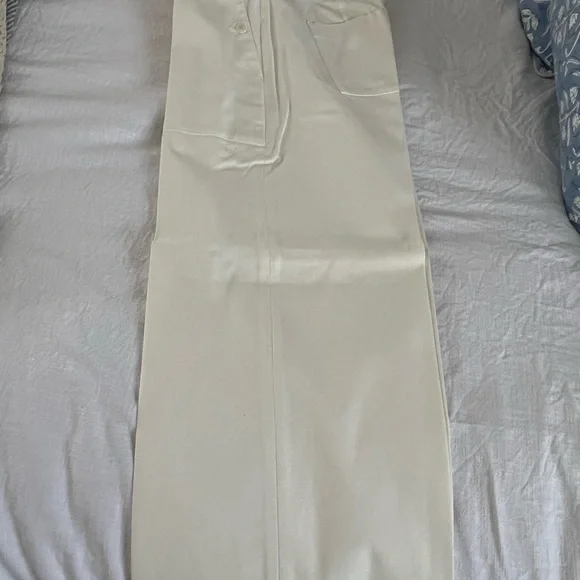 JCrew Sydney wide leg pant in bi stretch cotton blend NWT - Picture 2 of 3